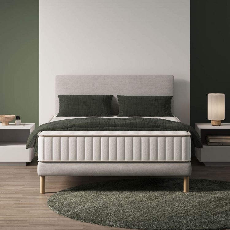 Matelas Ressorts Ensachés accueil Latex Naturel Bio - Novodeep